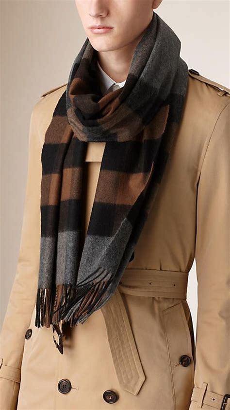 burberry cashmere scarf outfit mens